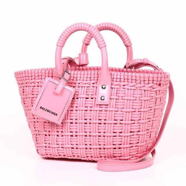 BALENCIAGA バレンシアガ 671342 2IE3Y 5812 XS バスケット エナメル