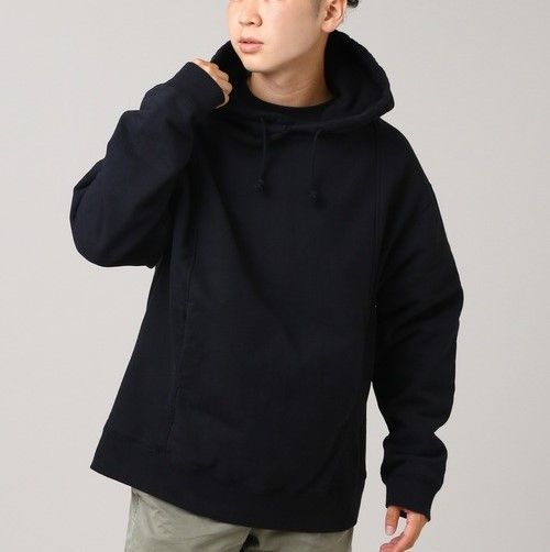 crepuscule クレプスキュール 日本製 Sweat Parka 裏起毛 スウェットプルオーバーパーカー 2003-013 1 BLACK 裏サーマル トップス【中古】【crepuscule】 crepuscule クレプスキュール 日本製 Sweat Parka 裏起毛 スウェット