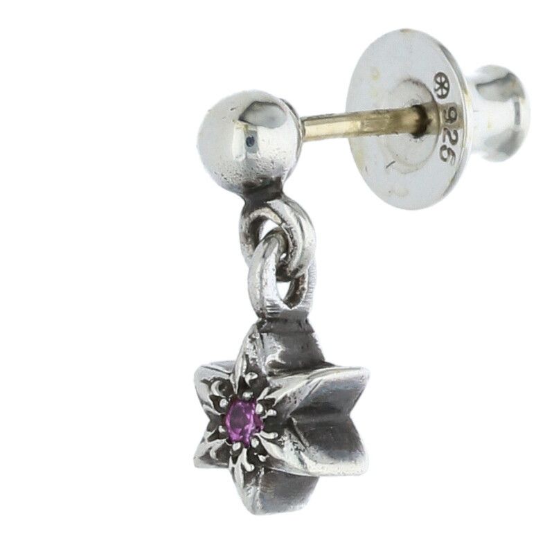 入手困難】クロムハーツ タイニースタックCHクロス ドロップピアス