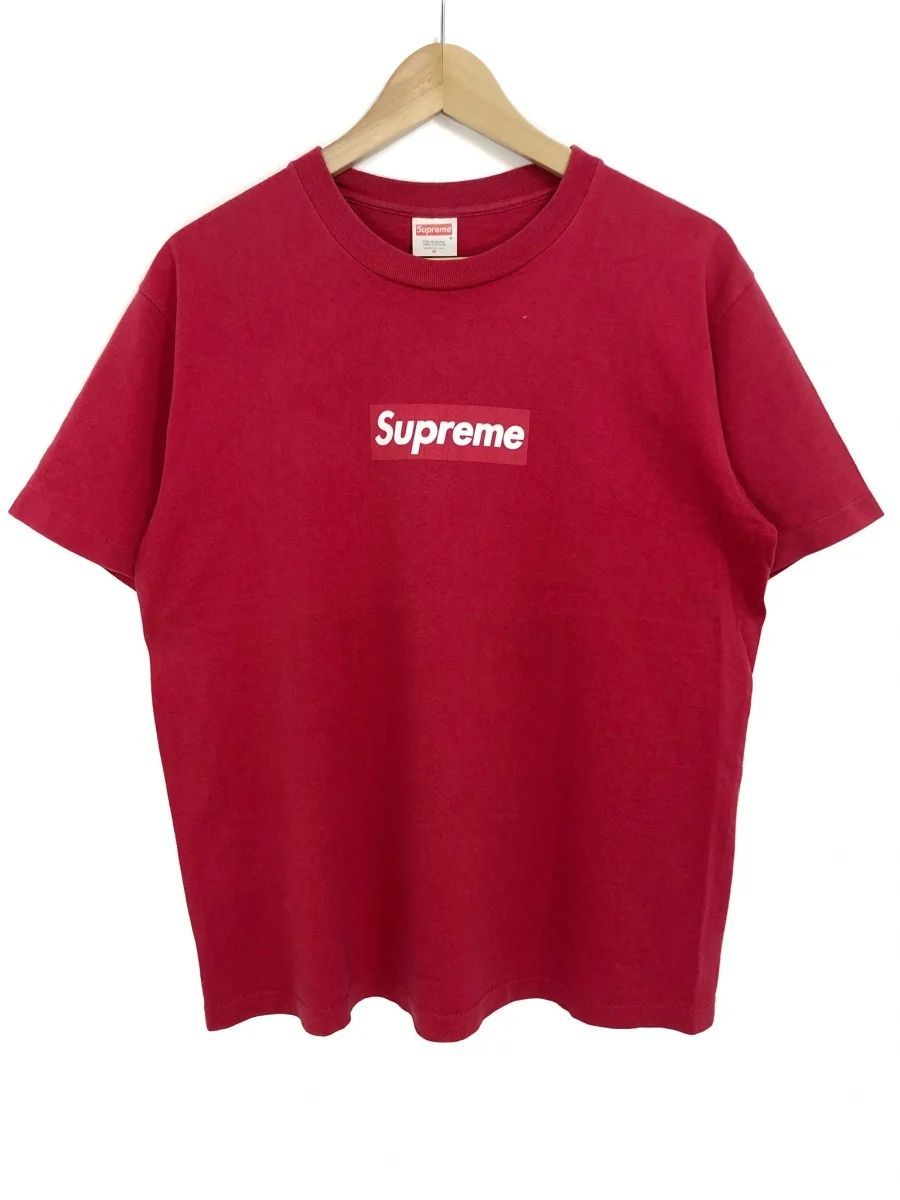 00s SUPREME Box Logo S/S Tee (RED) M シュプリーム ボックスロゴ 