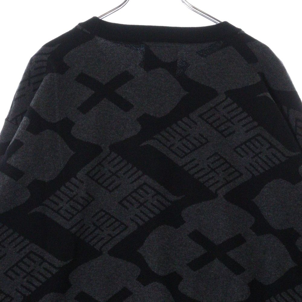 BUDSPOOL (バッズプール) ×GAKKIN JACQUARD CREW NECK SWEATER