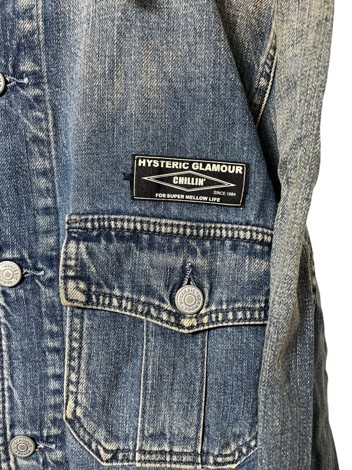 Z1343 HYSTERIC GLAMOUR ヒステリックグラマー カバーオール Gジャン