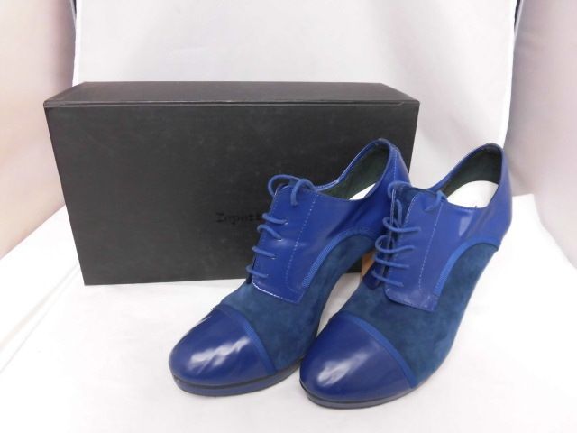 ◆ 品 repetto レペット レースアップブーツ サイズ39 約24.5cm ハイヒール 牛革|スエード 定価48 300円◆6064