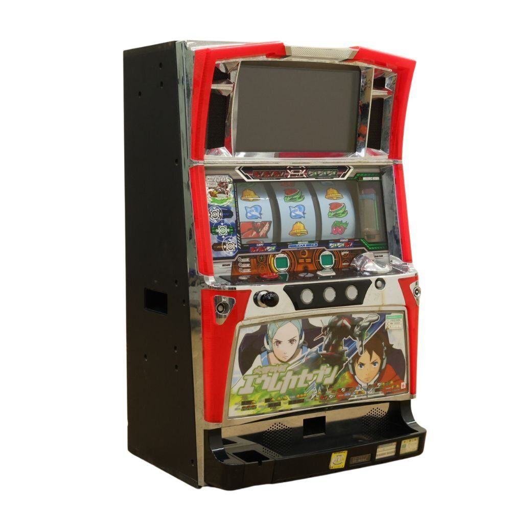 送料無料】サミー 交響詩篇 エウレカセブン パチスロ コイン不要機 鍵有り 100V オンライン 北海道・沖縄・