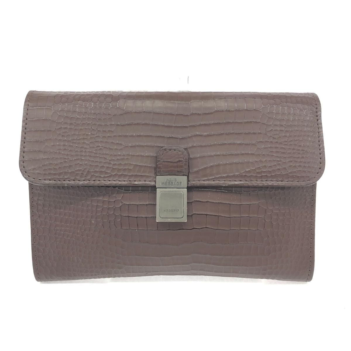 GINZA TANIZAWA 銀座タニザワ メンズ レザー ブリーフバッグ ダレス