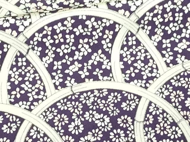 平和屋着物▽上質な小紋　単衣　舞花文　正絹　逸品　DAAU6430sf 平和屋着物▽上質な小紋 単衣 舞花文 正絹 逸品 DAAU6430sf - メルカリ