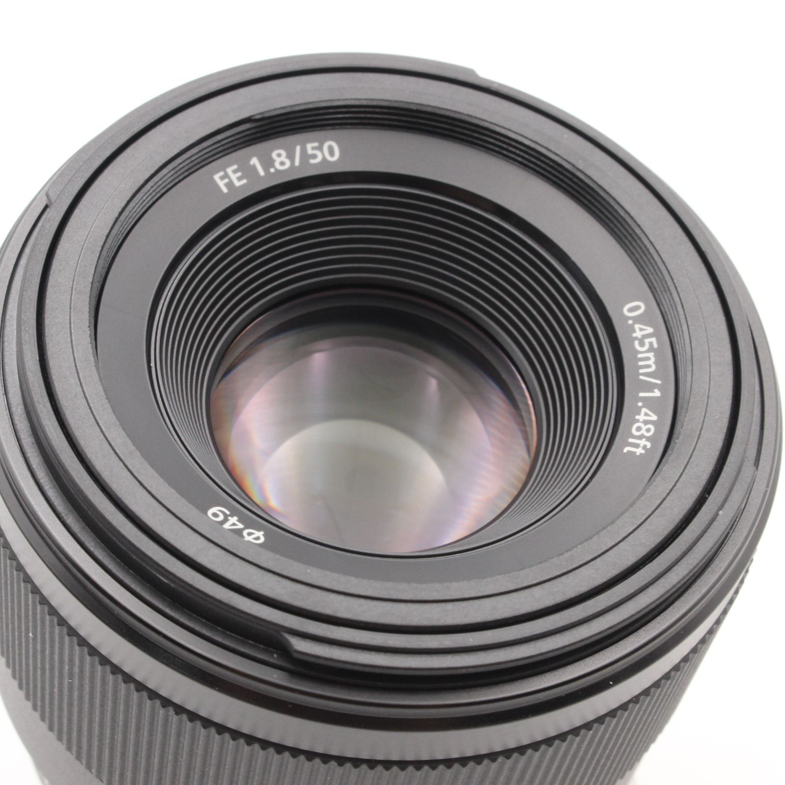 SONY FE 50mm F1.8 レンズプロテクター、元箱付き ほぼ新品】 SONY ソニー FE 50mm f1.8 SEL50F18F sony 元箱 付属