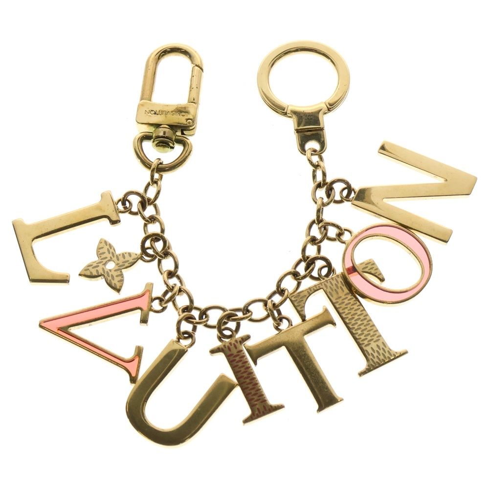 ルイヴィトン ポルトクレ イニシャル  バッグチャーム LOUIS VUITTON (ルイヴィトン) バッグチャーム ポルトクレ