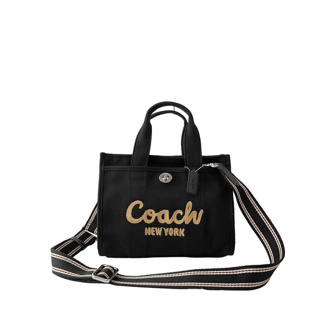 コーチ COACH CP164 カーゴ トート 26 ショルダーバッグ ブラック 