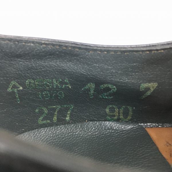 試着交換OK！70s/Vintage ドイツ製? GESKA社 サービスシューズ