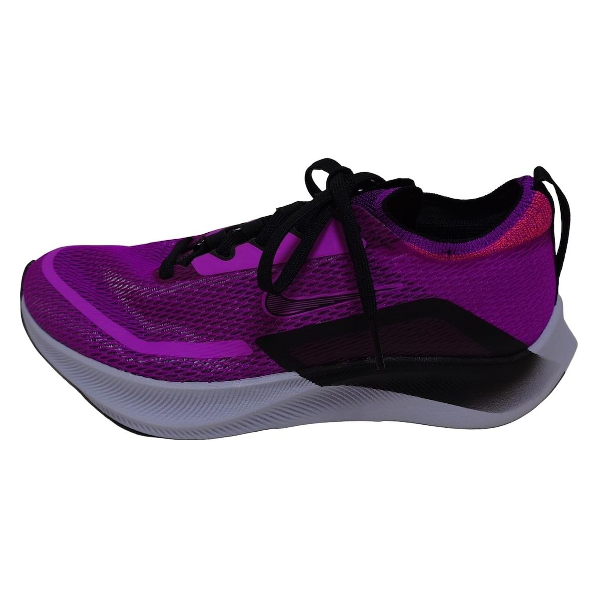 ナイキ シューズ 24.5 レディース ウィメンズ ズームフライ 4 CT2401-501 パープル×ライトパープル×マルチ インソール取外し可