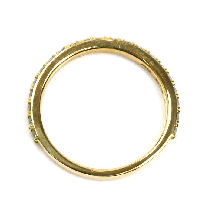 AHKAH アーカー K18YG イエローゴールド プルミエトワール ハーフ  