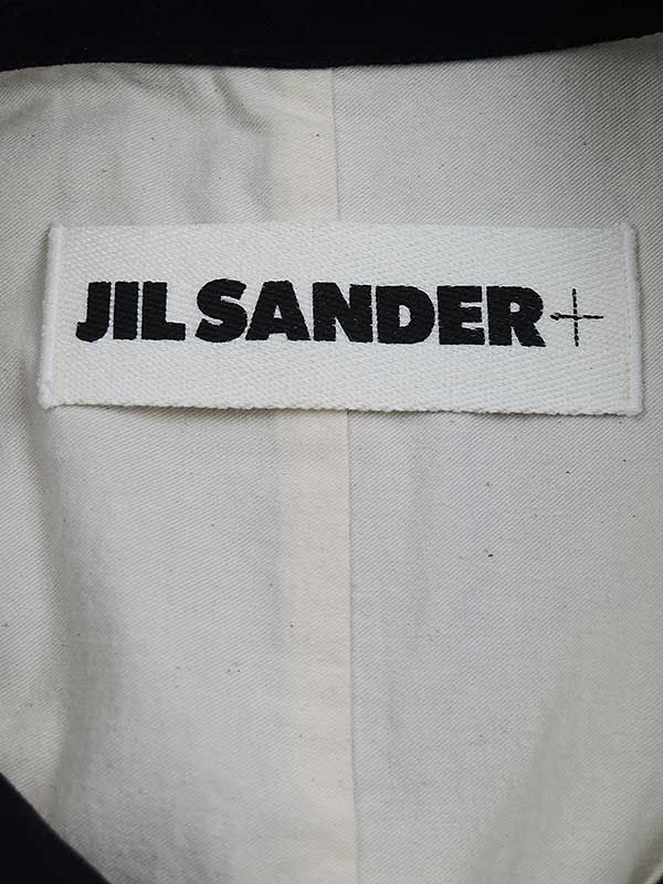 JIL SANDER＋ ジルサンダープラス 21AW フロントポケットデニムシャツジャケット ネイビー XS