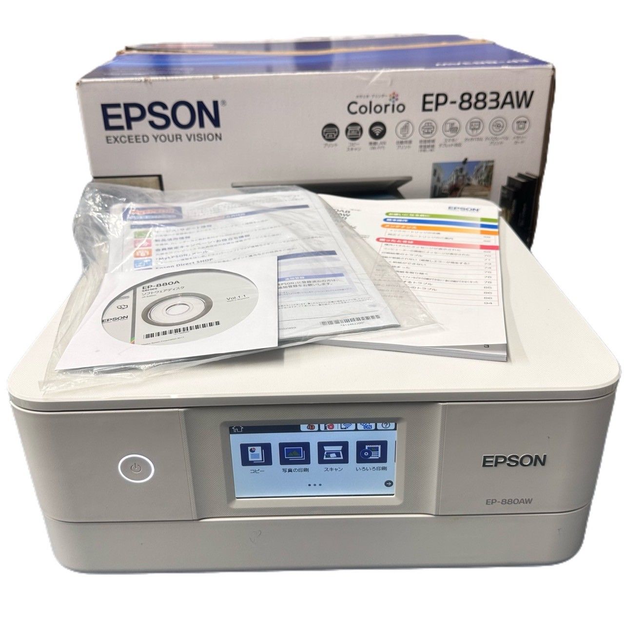 ジャンク EPSON プリンター EP-880AW(A4プリンタ)｜売買された