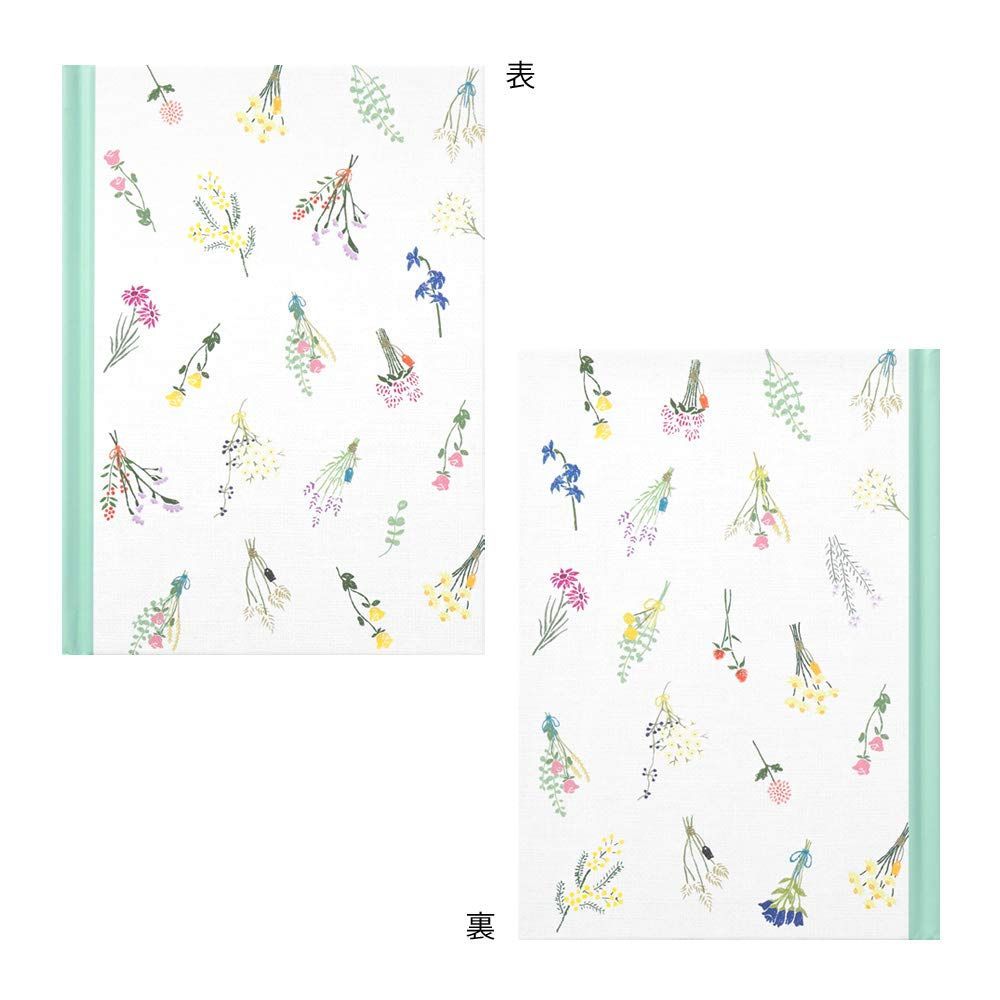 日記 ドライフラワー柄