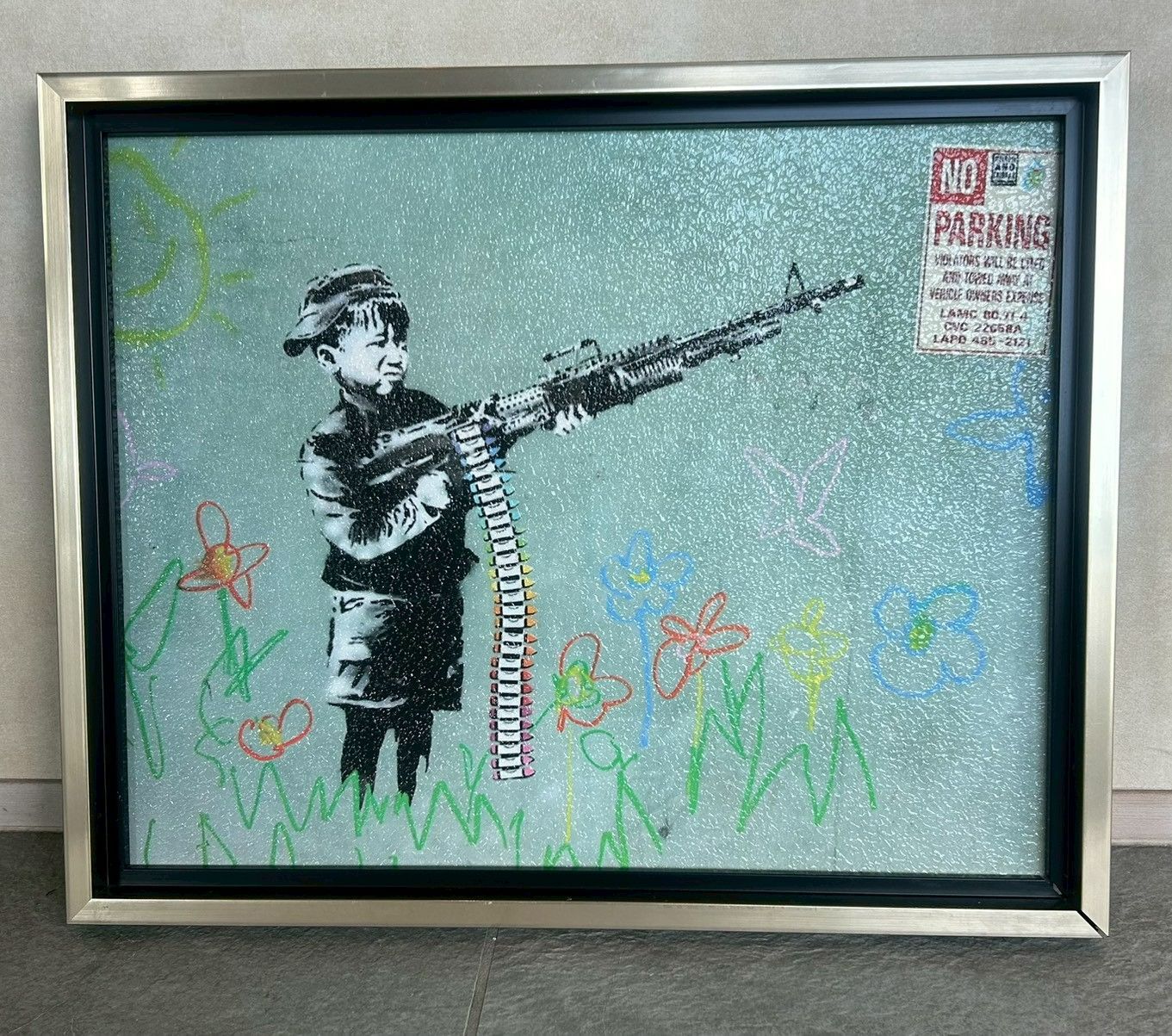 子ども兵のクレヨン バンクシーの世界 絵画 アート