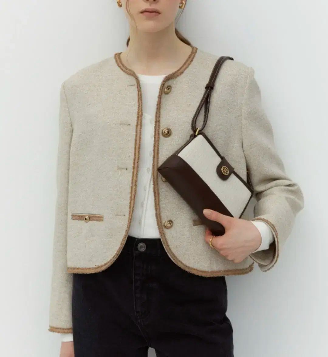 ディパウンド タウンバッグ ミニ クロス ブラウン