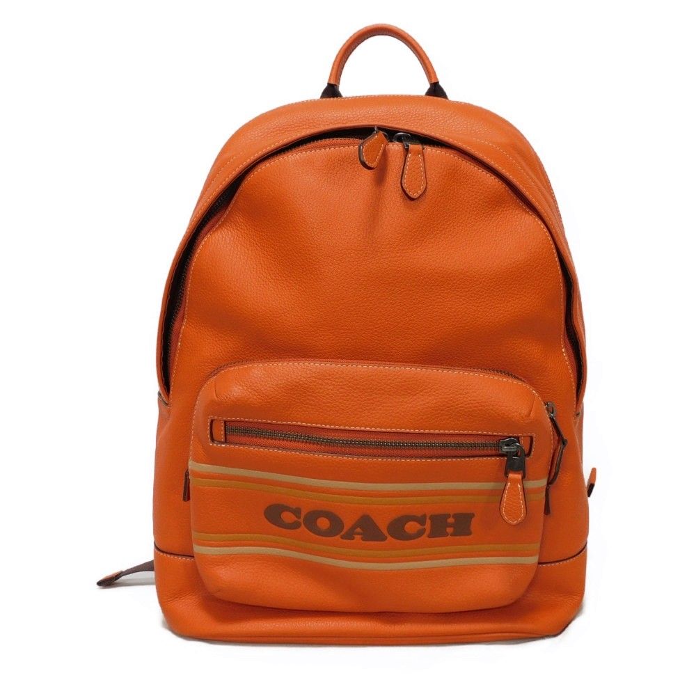 COACH コーチ ウエスト デイパック ストライプ リファインド ペブル 