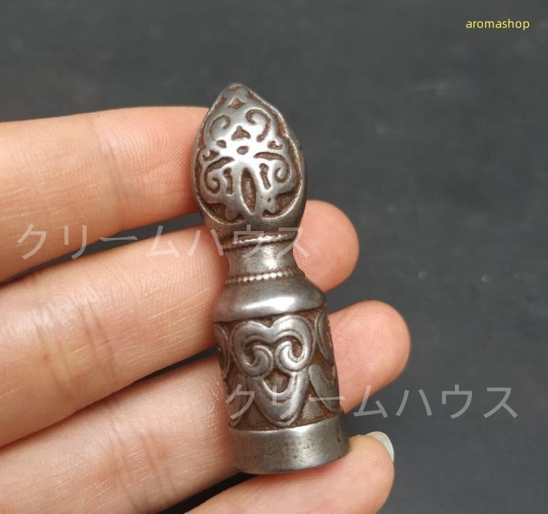 チベット 密教 天鉄　印鑑 印章　ハンコ　法器 刻 蔵式 天鉄 チベット 密教 天鉄 印鑑 印章 ハンコ 法器 刻 蔵式 天鉄