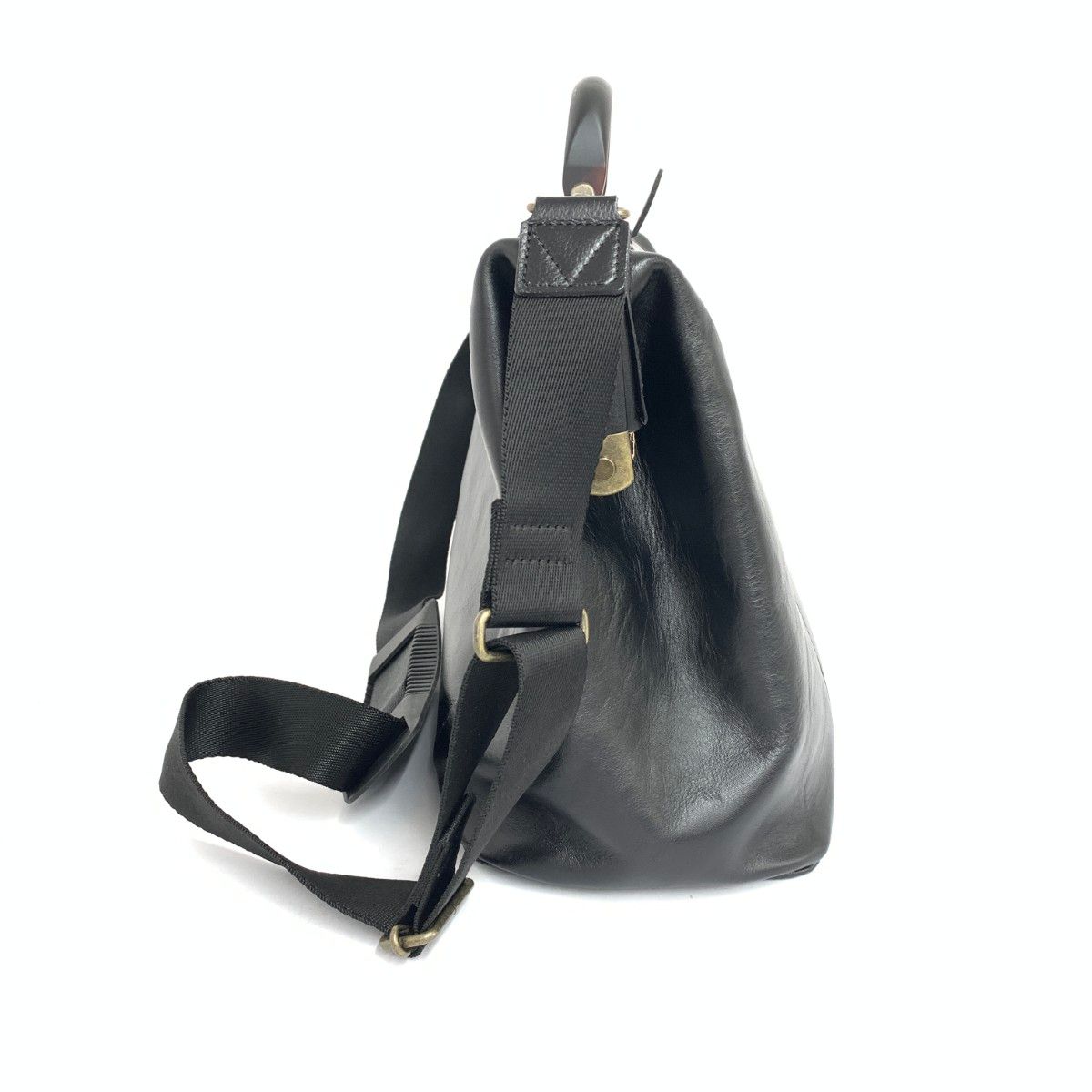 美品✨️豊岡鞄　ボストンバッグ　2way　レザー　ブラック　ショルダーバッグ 美品✨️豊岡鞄 ボストンバッグ 2way レザー ブラック ショルダー