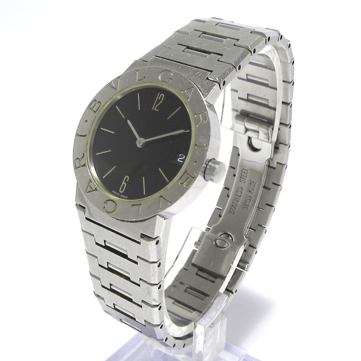 BVLGARI(ブルガリ) 腕時計 ブルガリブルガリ BB30SS ボーイズ 黒