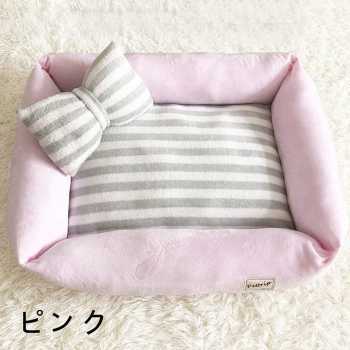 犬 猫 ベッド 枕付き 冬 暖かい 洗える ペットベッド 冬用 猫 犬 クッション 犬用ベッド 猫用ベッド ふわふわ ペットソファー 滑り止め加工 ペット用クッション 制菌防臭 beitu01 DZ20