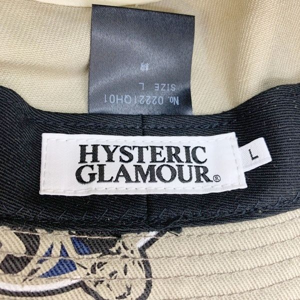 HYSTERIC GLAMOUR ヒステリックグラマー OVAL WOMAN柄 バケット