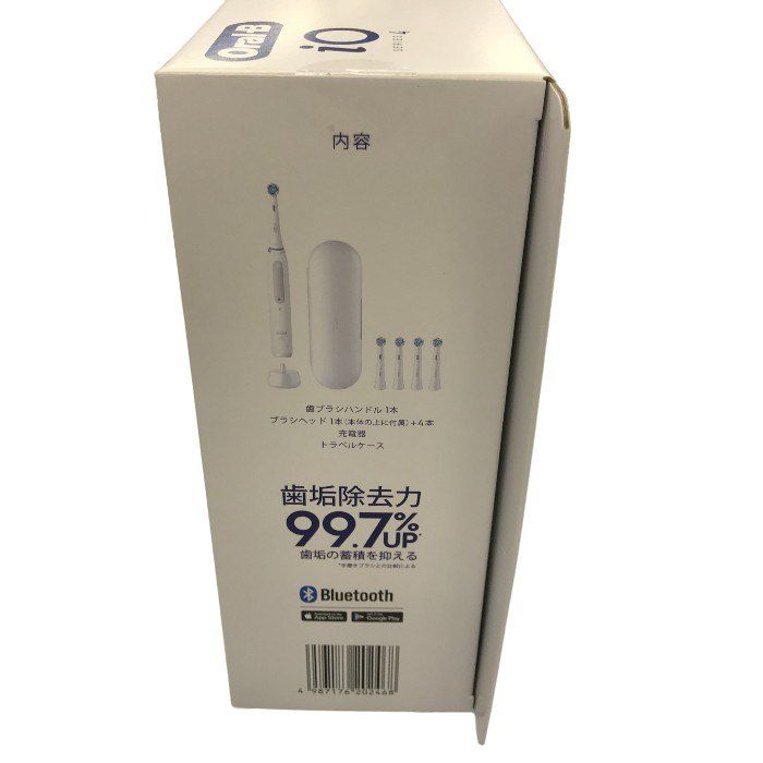BRAUN - BRAUN ブラウン オーラルB series4 電動歯ブラシ iO4 iOG41A61KWTC クワイトホワイト デンタルケア 充電式 中古 Y1 楽天市場】ブラウン オーラルB 電動歯ブラシ iO4 クワイト