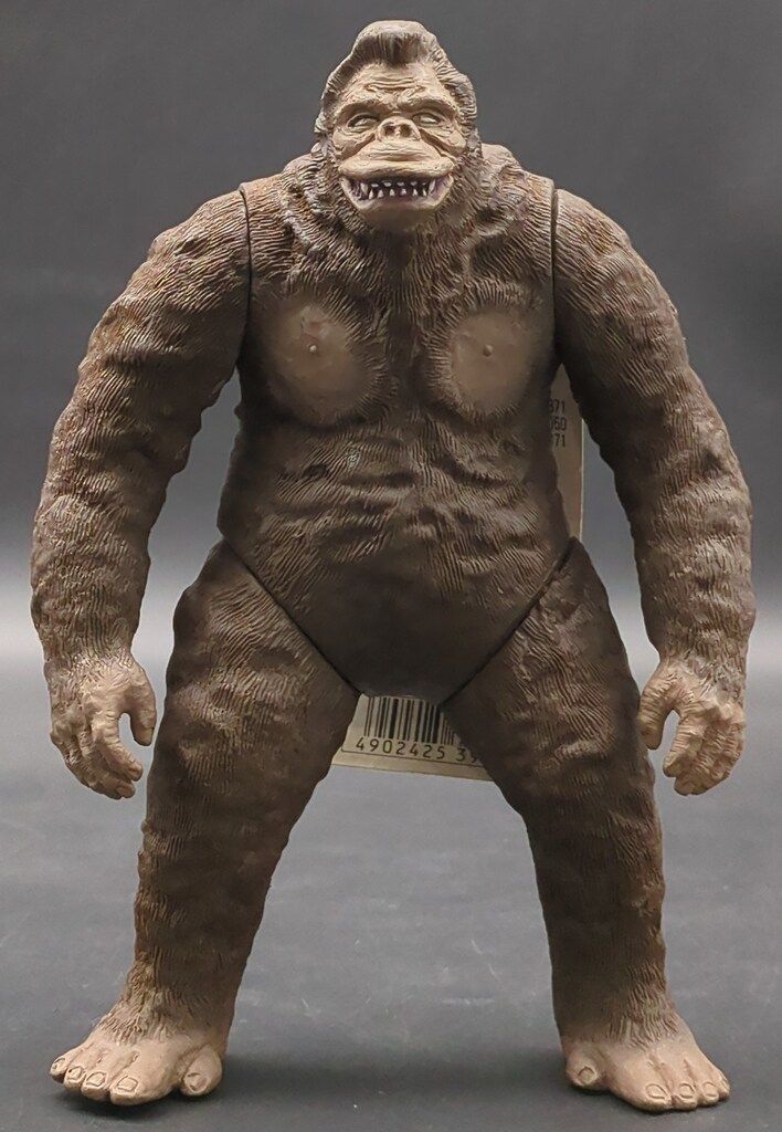 キングコング タグ付き ソフビ 1993 ゴジラ対キングコング タグ付き