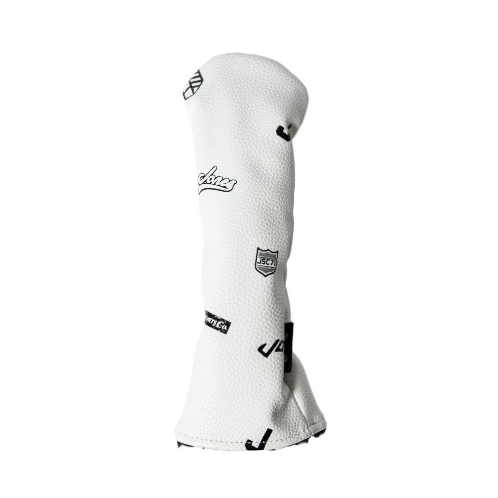 ジョーンズ JONES ドライバーカバー Monogram ホワイト Hybrid Cover White
