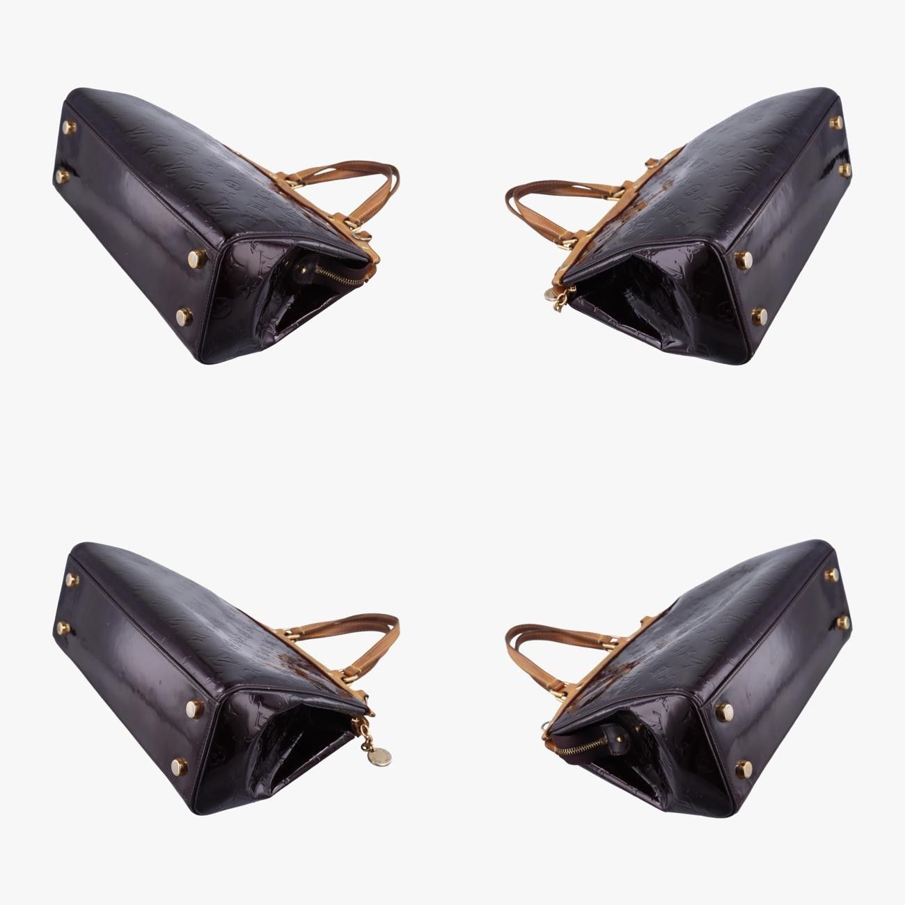 ルイヴィトンLouis VuittonブレアMMアマラントヴェルニM91619製番不明