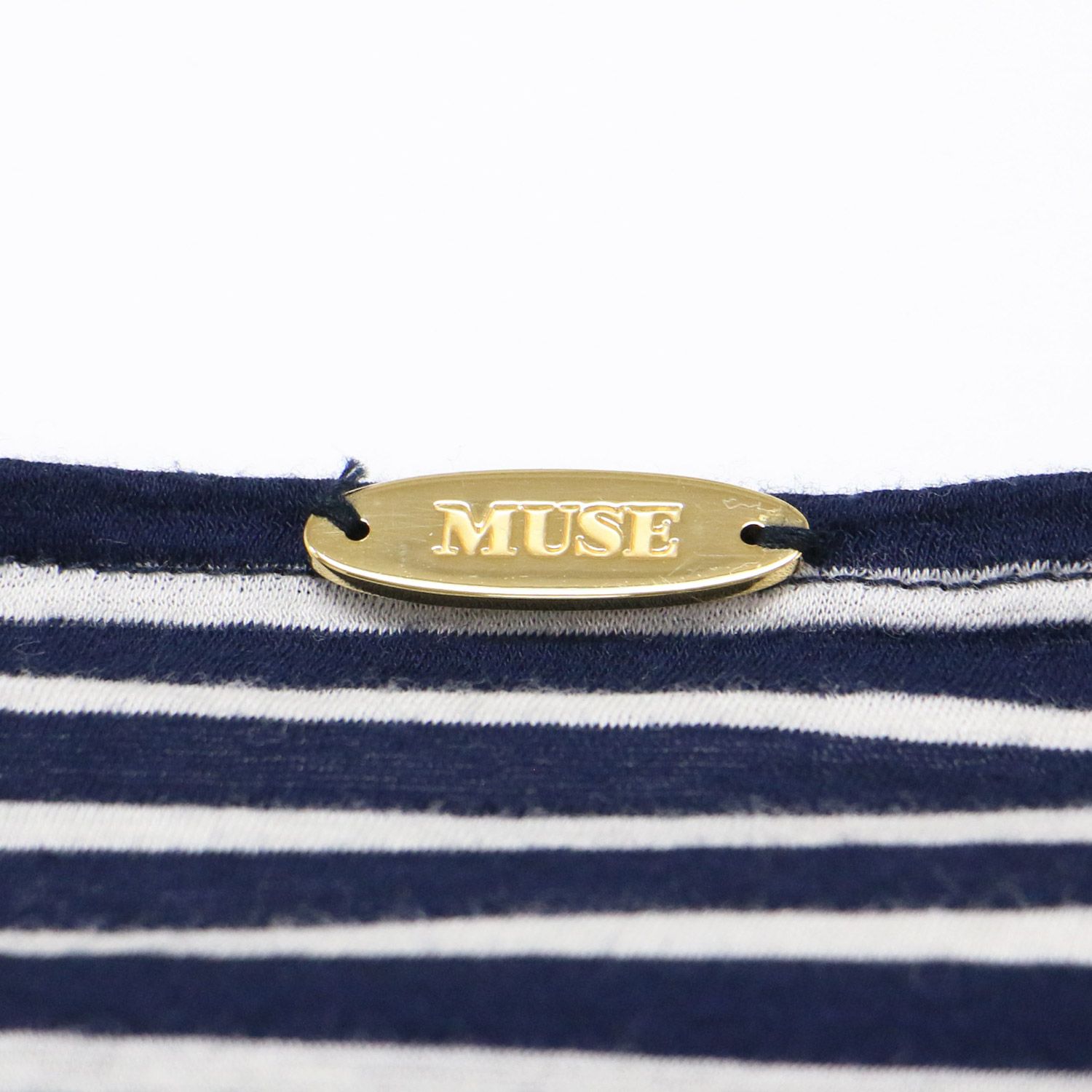 Deuxieme Classe ドゥーズィエム クラス カットソー ネイビー ホワイト  