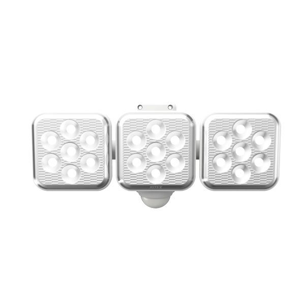 防犯対策に 5ｗ×3灯 フリーアーム式LEＤソーラーセンサーライト|Ｓ－330Ｌ|ムサシ|musashi|防犯|屋外照明|省エネ