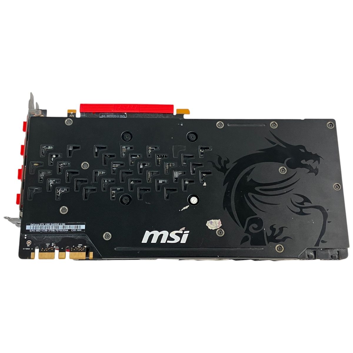 msi GTX1080 8GB ジャンク ジャンク☆MSI GeForce GTX 1080 AERO 8Gの通販 by にゃろめ's