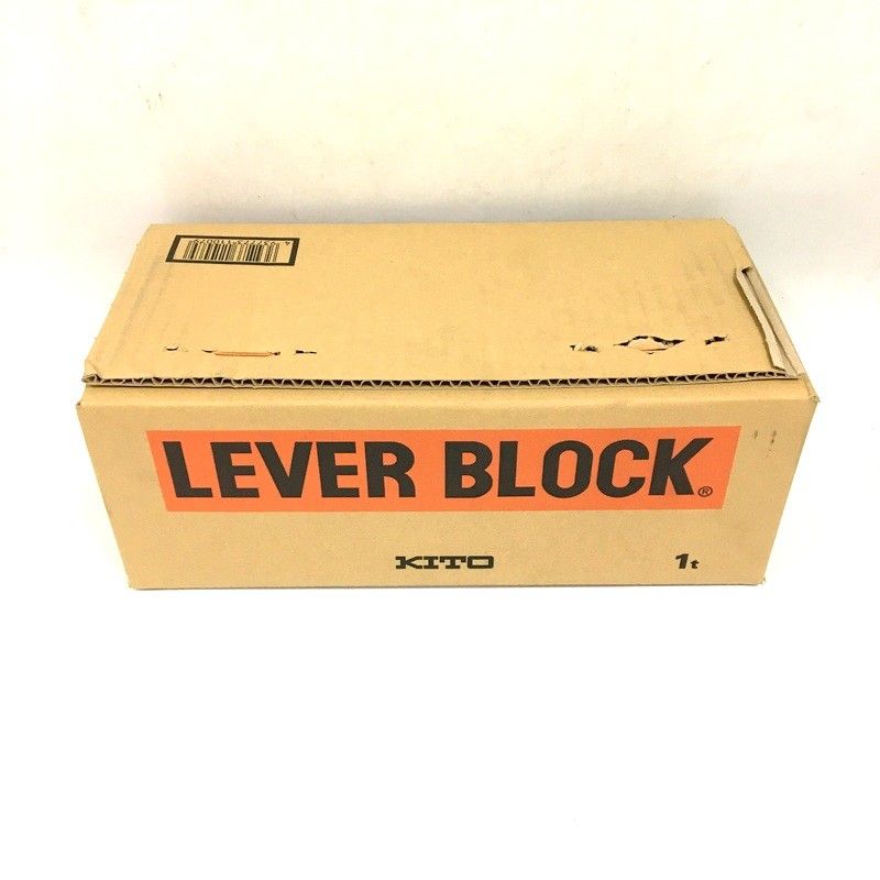 KITO キトー レバーブロック LB010 1.0t 定格荷重1t 標準揚程1.5m L5形 荷締め 工具 吊り 重機 トラック 運搬 △ DW3213