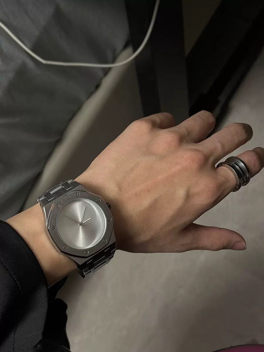 時計 Time less steel watch ap y2k mode style Time less steel watch ap y2k mode style - メルカリ