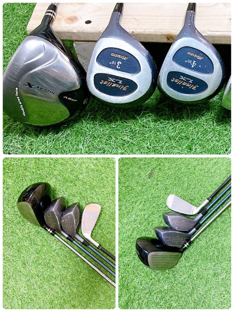 4.初心者オススメ　ゴルフクラブ　メンズセット　キャディーバッグ付き　15本 4.初心者オススメ ゴルフクラブ メンズセット キャディーバッグ付き 15