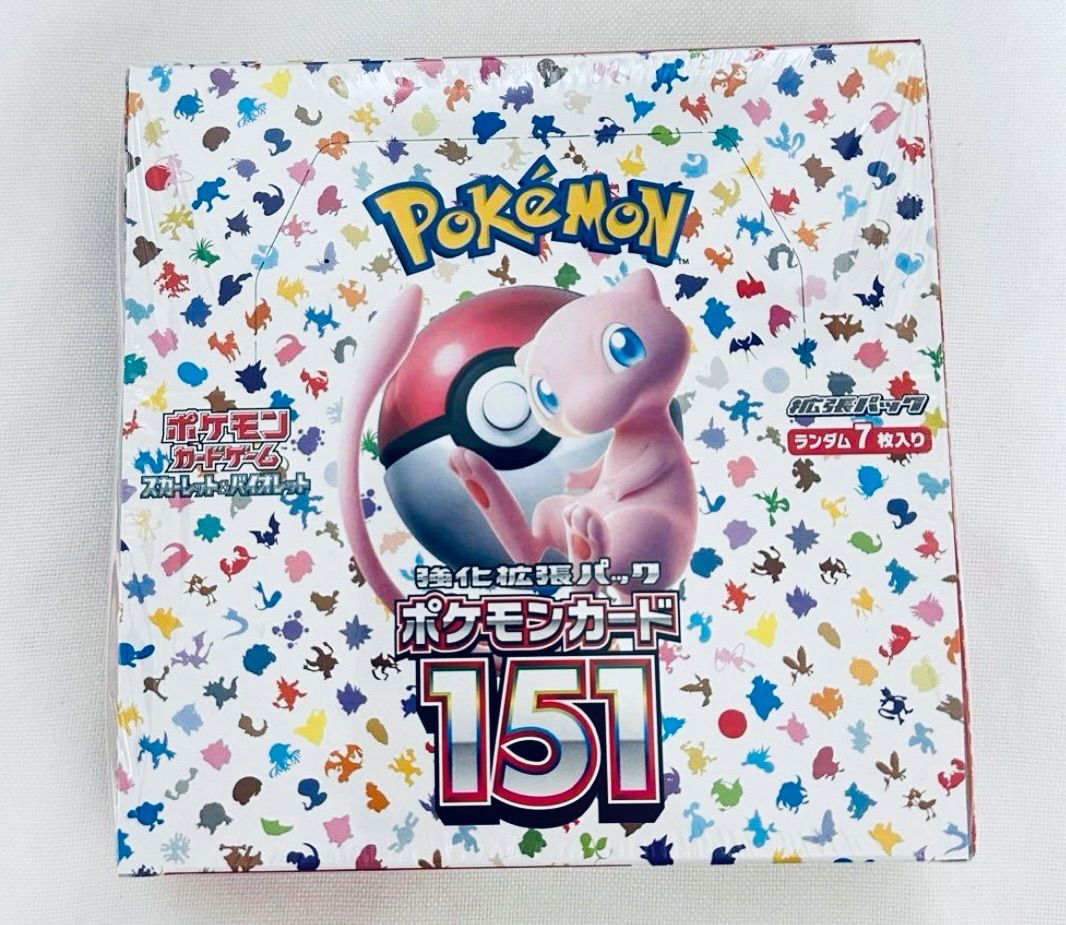 ポケモンカード151:シュリンク付き:1BOX:訳あり - メルカリ