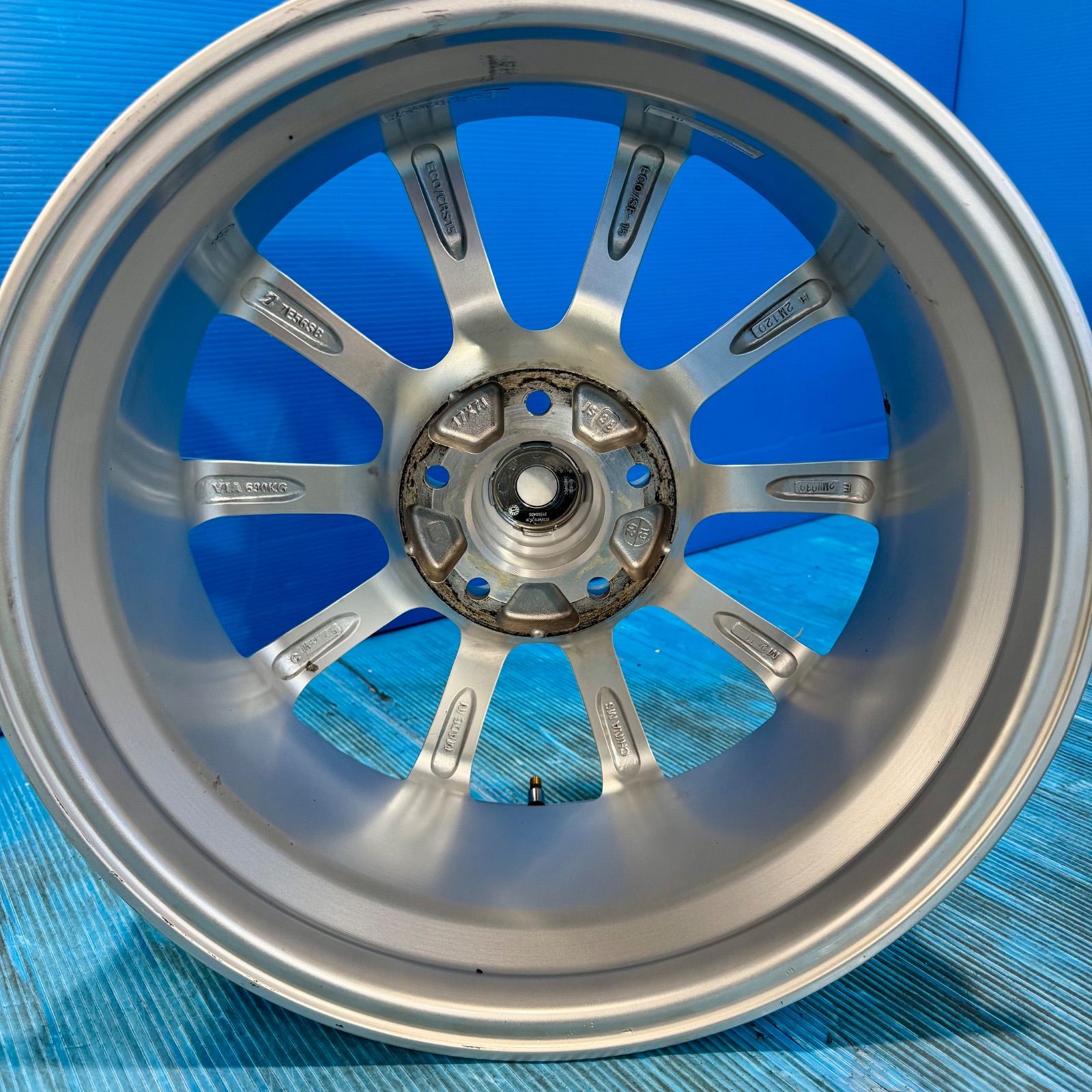 中古 ブリヂストン ECO FORME エコフォルム 17インチ アルミ