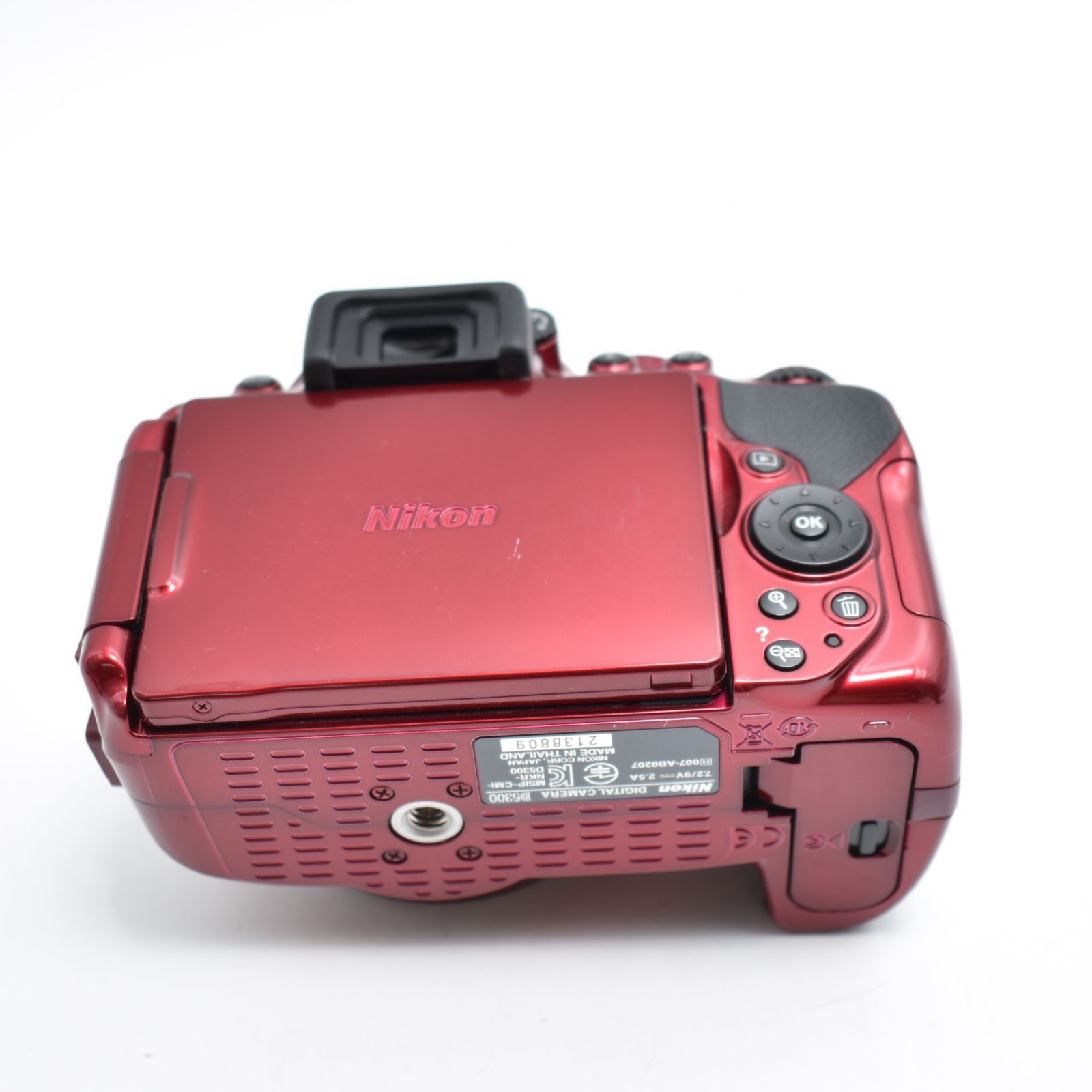 Nikon デジタル一眼レフカメラ D5300 レッド 2400万画素 3.2型 Nikon デジタル一眼レフカメラ D5300 レッド 2400万画素 3.2型