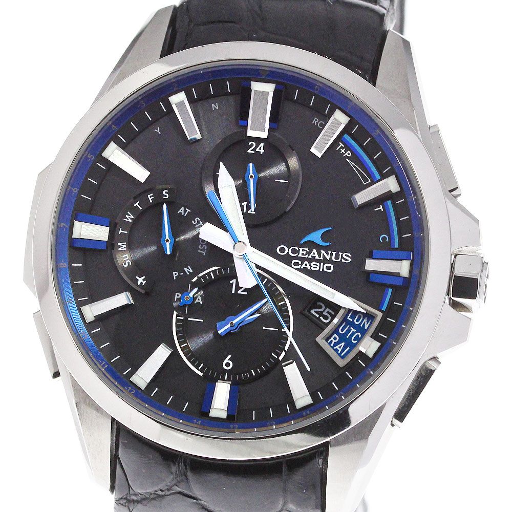 カシオ CASIO OCW-G2000L-1AJF オシアナス ソーラー電波 メンズ