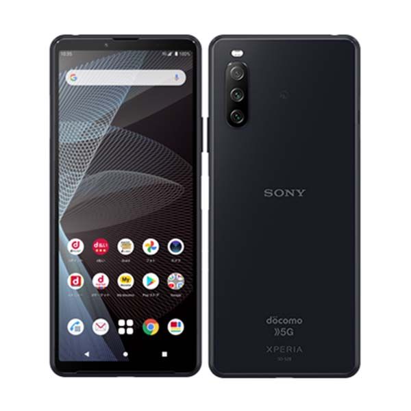 【中古】 SO-52B Xperia 10 III ブラック SIMフリー 本体 ドコモ ほぼ新品 スマホ ソニー エクスぺリア【送料無料】 so52bbk9mtm