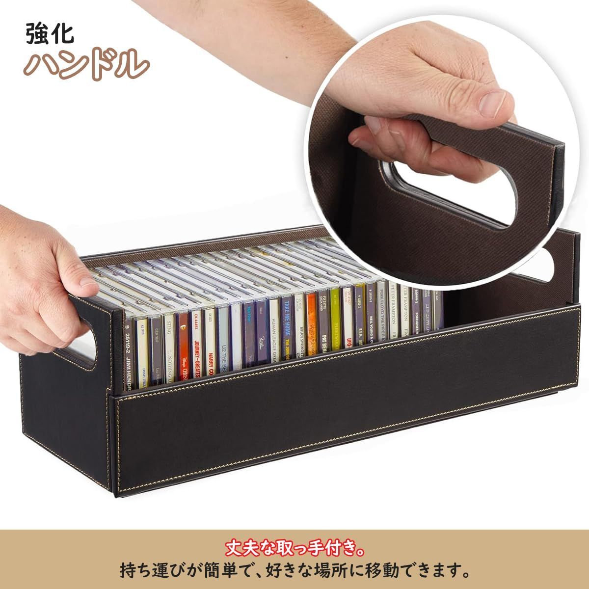 新品 CDラック CDケース DVD 収納 ラック スリム CD/DVD/PS5