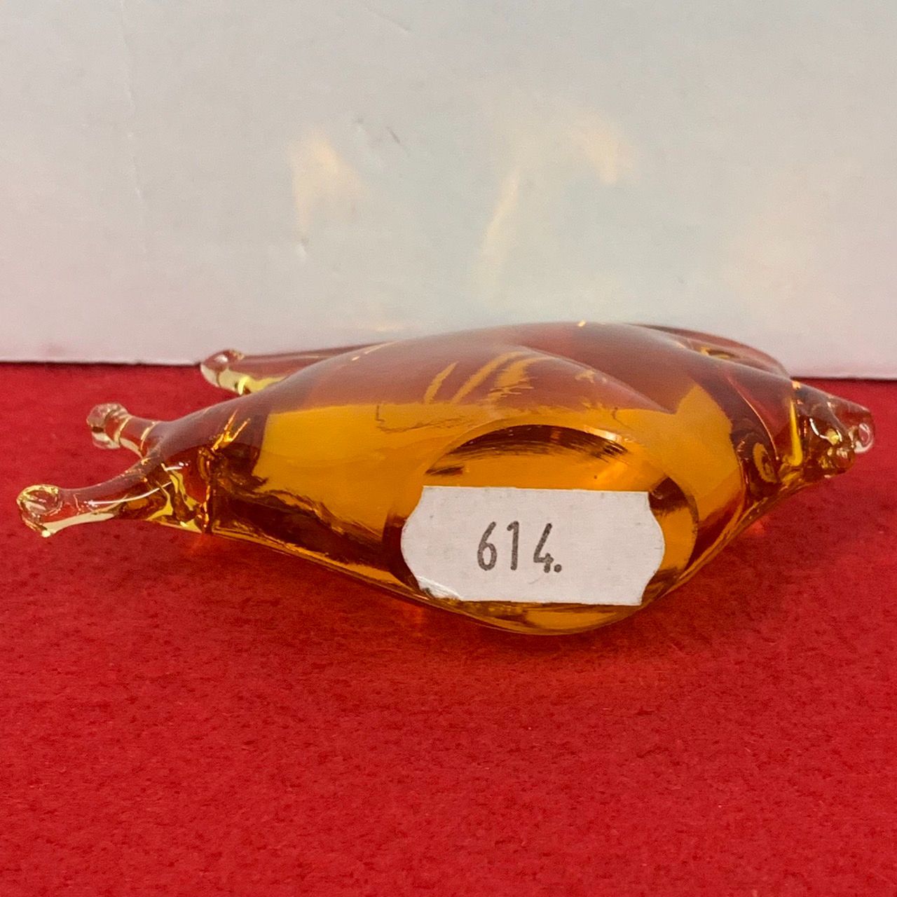 ヴェネチアングラス　ムラーノ　ガラス置物　硝子細工　魚　エンゼルフィッシュ ムラーノ murano V.NASON&C. ベネチアングラス エンゼル