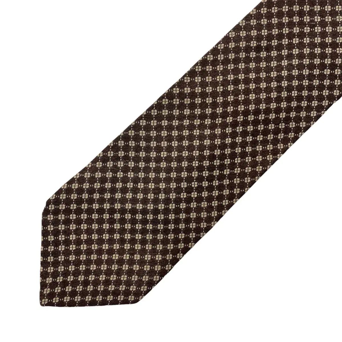 【雷市場（ポンジャン）商品韓国直送】 正規品 ブランド品 ARMANI(アルマーニ) ネクタイ 10cm ダーク ブラウン