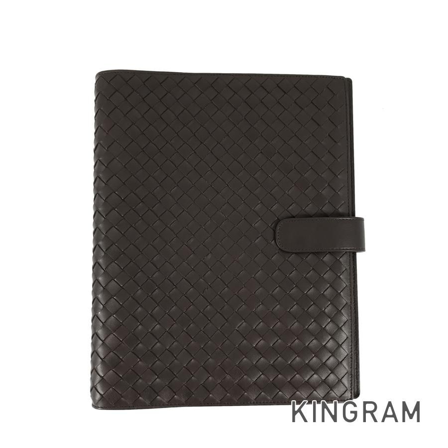 ボッテガヴェネタ BOTTEGA VENETA イントレチャート アジェンダ レザー 手帳カバー kek
