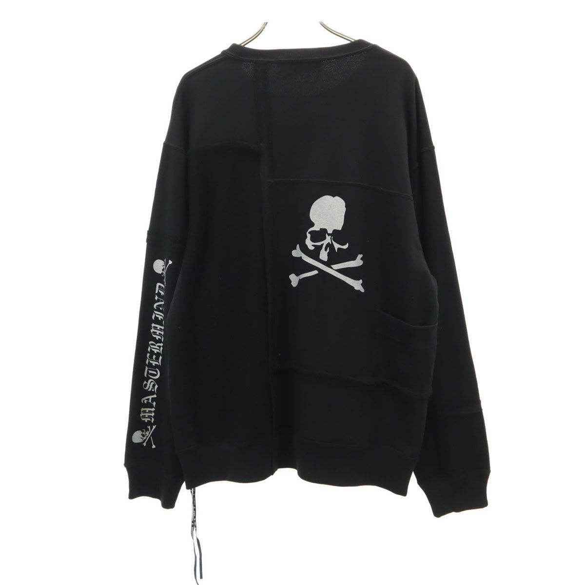 mastermind JAPAN マスターマインド スカル ワッペン スウェット mastermind JAPAN マスターマインド ジャパン 日本製 バック