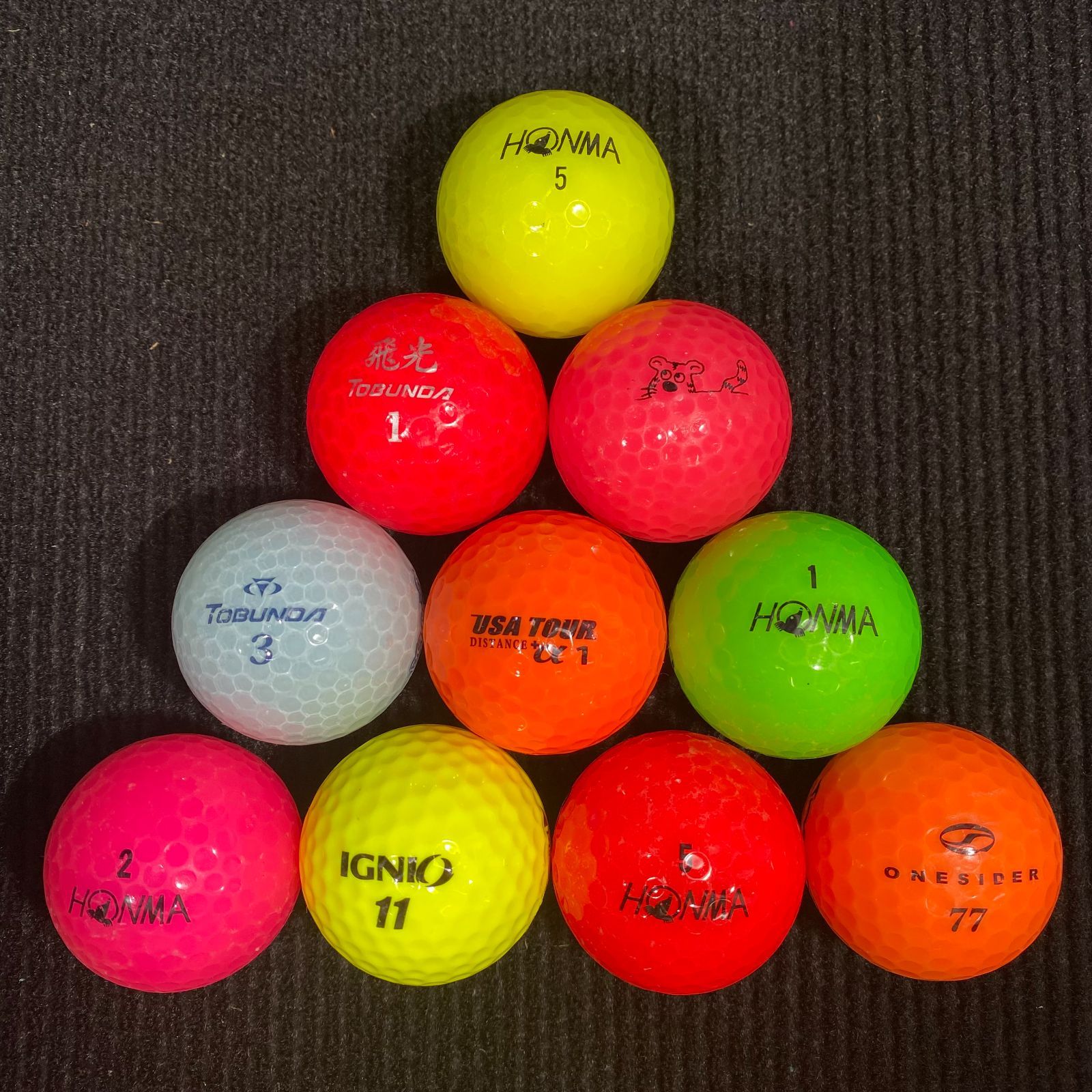 ロストボール カラーボール 20球セット ゴルフボール【美品】 - メルカリ