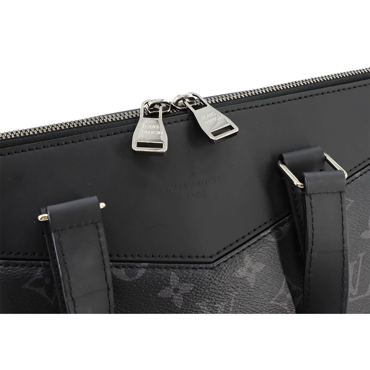 定価8.2万円☆HERGOPOCH ワキシングレザー 3wayブリーフケース 黒