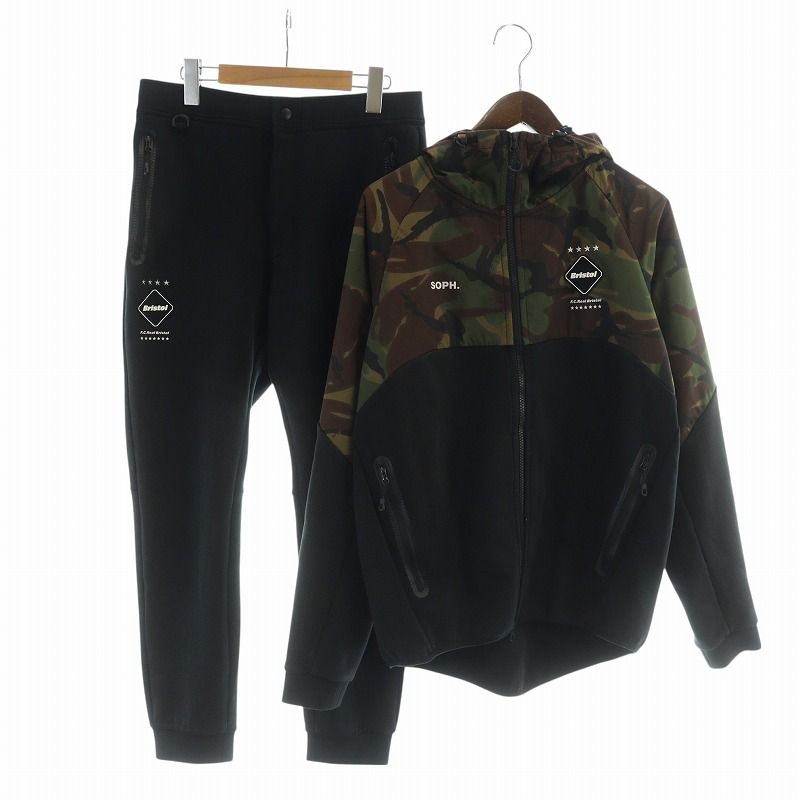 FCRB セットアップ VENTILATION HOODIE 迷彩柄 エフシーレアルブリストル F.C.Real Bristol FCRB 22年製